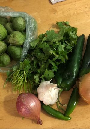 A picture of Homemade Salsa Verde.