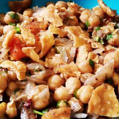 A picture of Chana chaat.