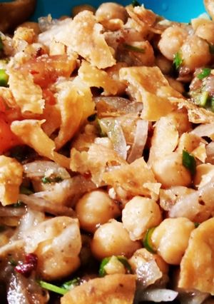 A picture of Chana chaat.