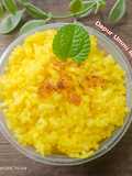 Sego Kuning Gurih (Masak Dandang)