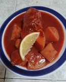 Pollo a los cinco chiles