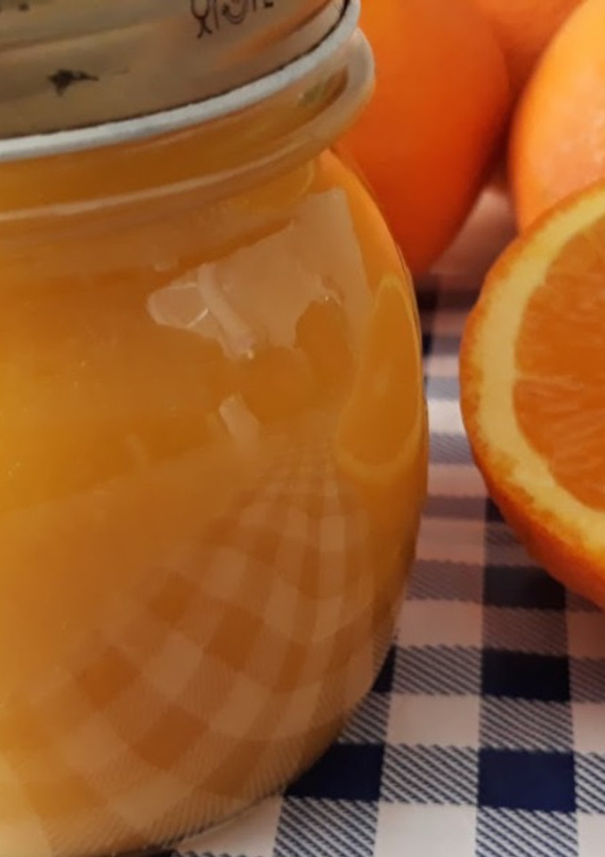 Una foto de Mermelada de naranja