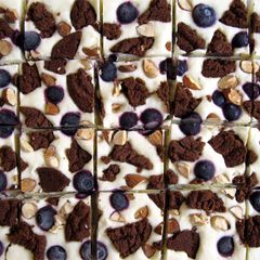A picture of Leftover Whipped Cream & Yoghurt Bark.