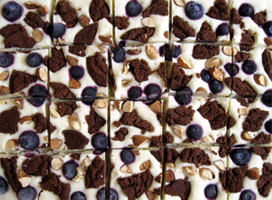 A picture of Leftover Whipped Cream & Yoghurt Bark.