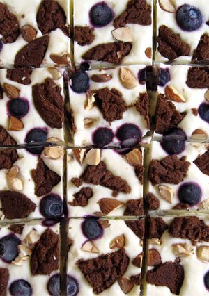 A picture of Leftover Whipped Cream & Yoghurt Bark.