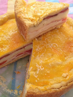 Una foto de Torta de fiambre