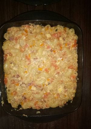 Foto resep Macaroni schotel kukus wortel