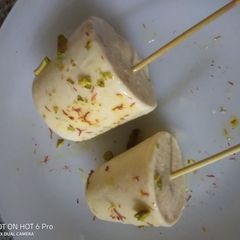 Kulfi malai(Indian frozen dessert)#icecreamfanatic A picture of Kulfi malai(Indian frozen dessert)#icecreamfanatic.