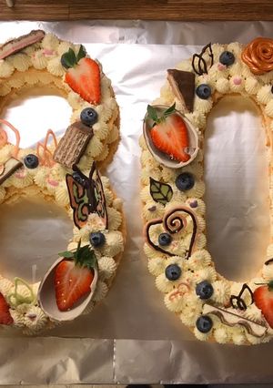 Számtorta recept fotója