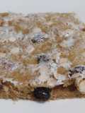 Pastel de gofio con muesli