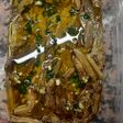 "Boquerones veganos" o berenjenas encurtidas