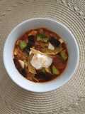 Sopita de tortilla