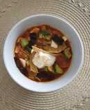 Sopita de tortilla
