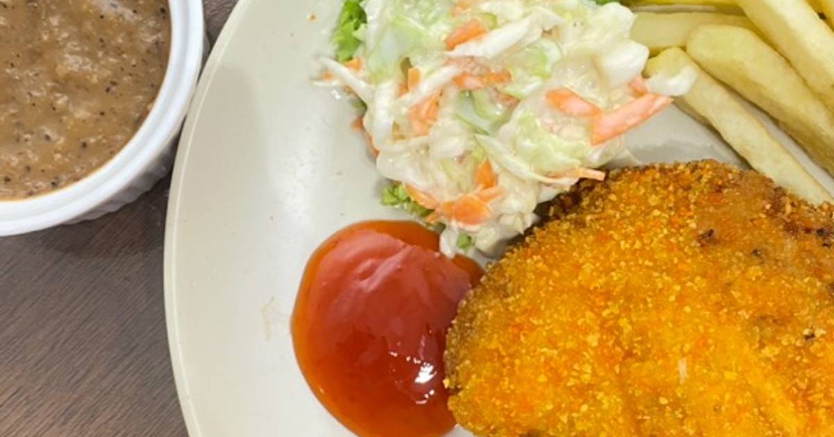 Resipi Chicken chop homemade oleh Deasy Fieyaa Cookpad