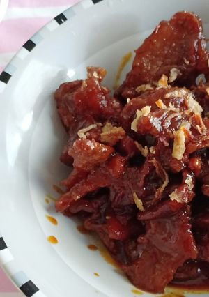 Foto resep Bistik daging sapi enak dan mudah dengan magicom