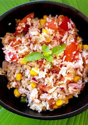 Une photo de Salade pique-nique complète