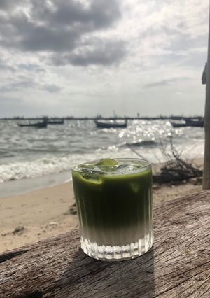 รูปของ Matcha latte