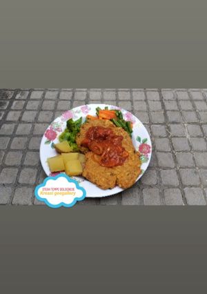 Foto resep 137. Steak tempe saus bolognese