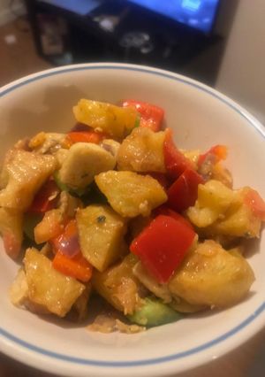 A picture of Chicken Potato.