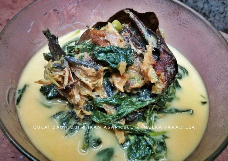 Gulai Daun Ubi & Ikan Lele Asap