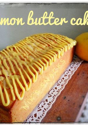 Foto resep Lemon butter cake #ketopad