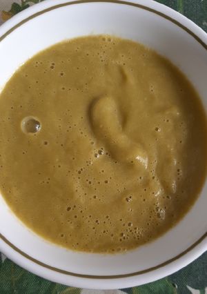Una foto de Crema de Zapallo Light