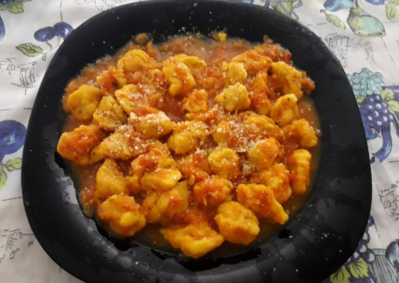 Ñoquis de calabaza
