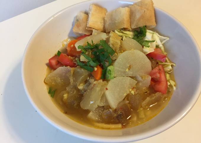 Wajib coba! Resep buat Soto Mie Jakarta dijamin menggugah selera