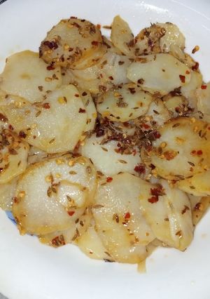 A picture of 3 Spice Potatoes.