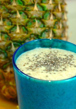 Una foto de Batido de chía para adelgazar {FitKen} 