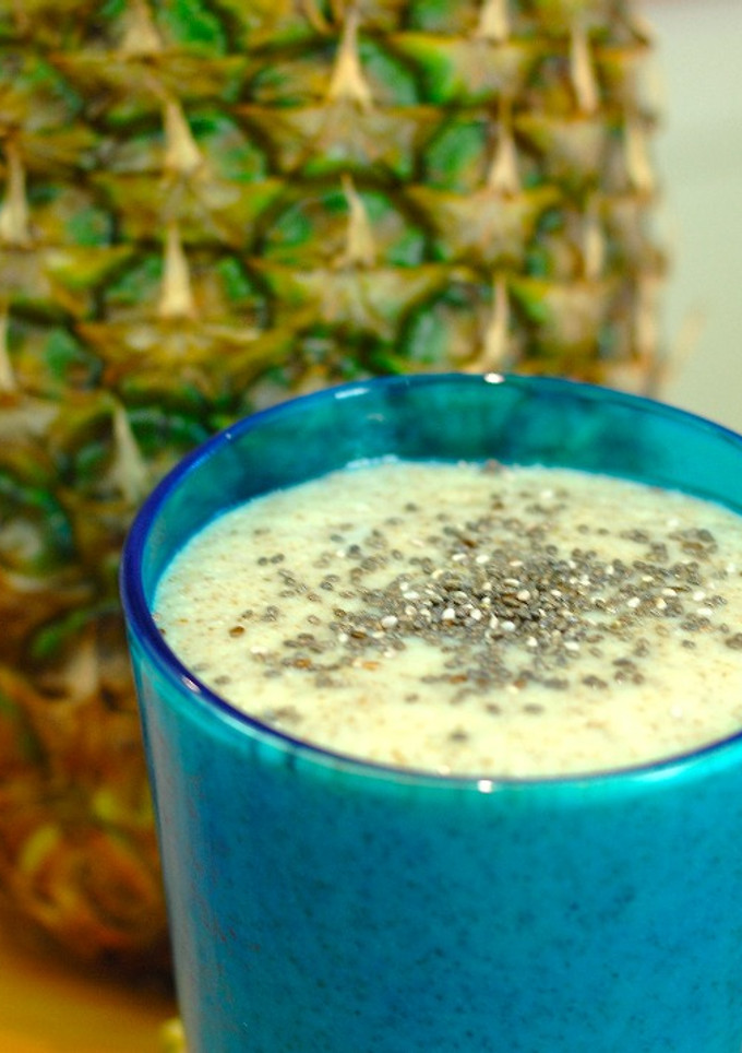 Una foto de Batido de chía para adelgazar {FitKen} 