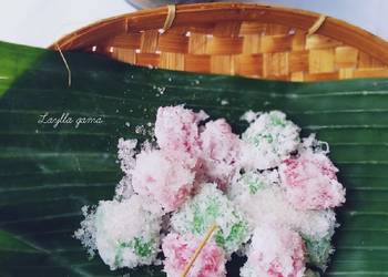 Resep Mudah Cenil / gurandil pakai tepung ketan Ala Restoran