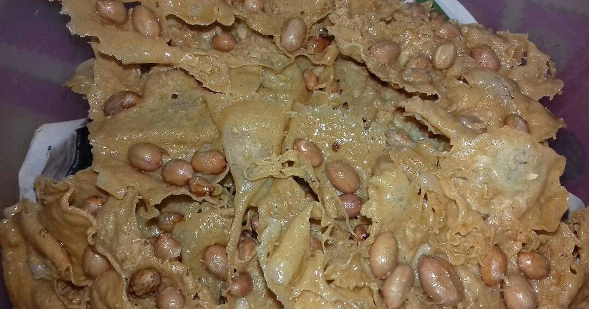 Foto Peyek Kacang Resep Peyek  kacang  renyah oleh TinTanz Kitchen Agustin 