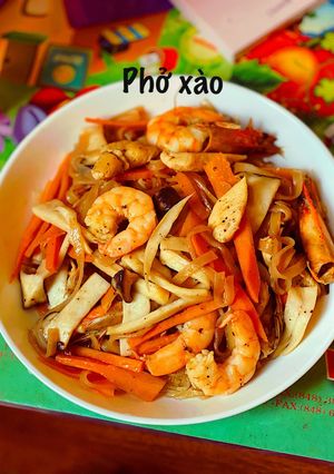Hình của món Phở gạo lức giảm cân.