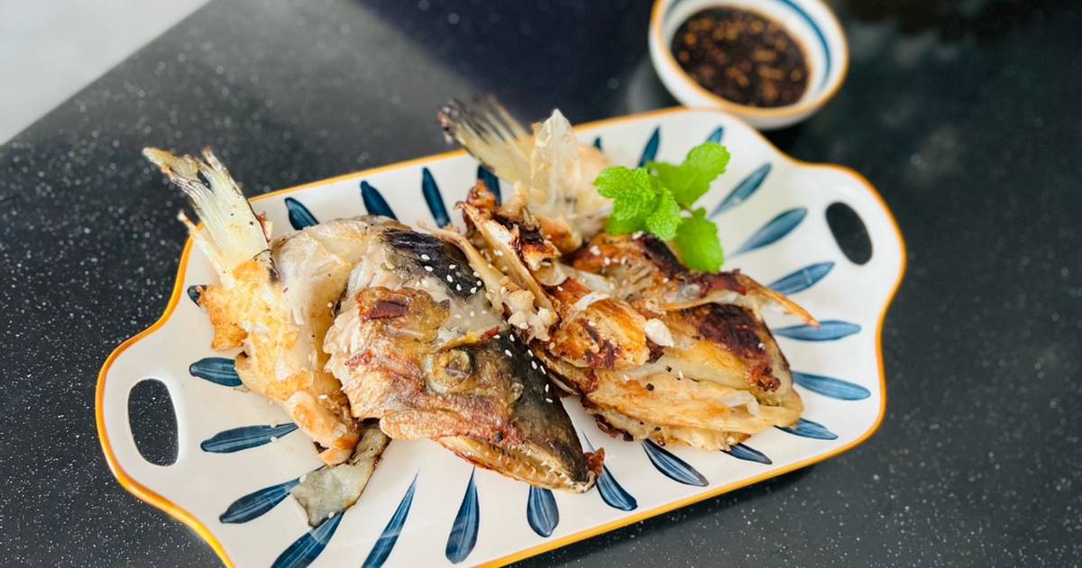 Resep Salt Grilled Salmon Head ala Mama Asi / yLoVeA oleh Asi Andriani