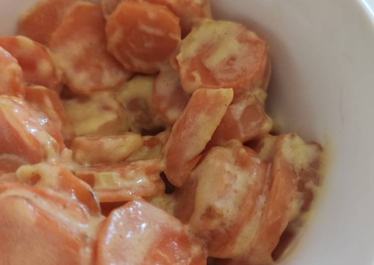 🌺 Carottes crème de coco épicée