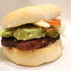 A picture of Veggie Burger.