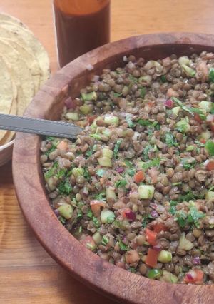 Una foto de Ceviche de lentejón