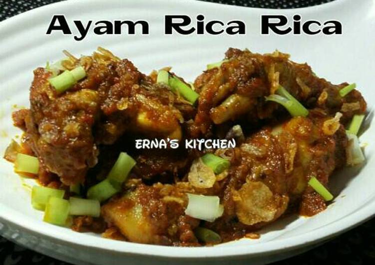 Resep Ayam Rica Rica, Sempurna