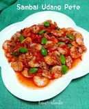Sambal Udang Pete