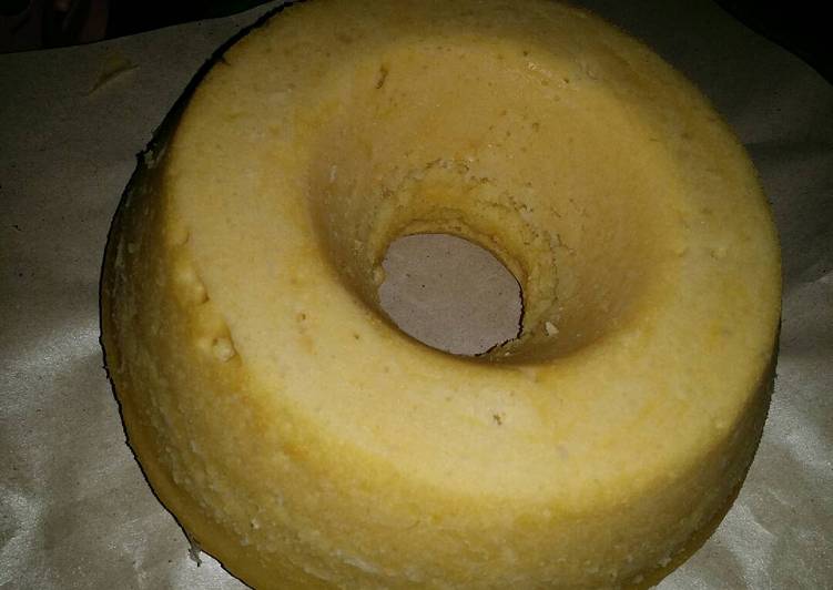 Bolu tape singkong kukus