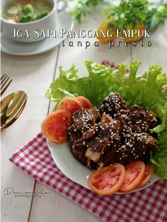 Langkah Mudah untuk Menyiapkan Resep Iga Sapi Panggang Empuk tanpa presto Anti Ribet, Mantap