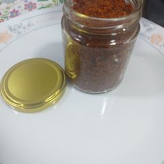 A picture of Coconut peanut chattny.