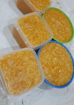 Foto resep Bubur Kabocha + Wortel + Kentang - MPASI 6m+