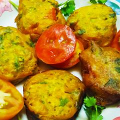 A picture of Tomato pakori.