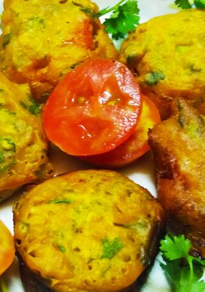 A picture of Tomato pakori.