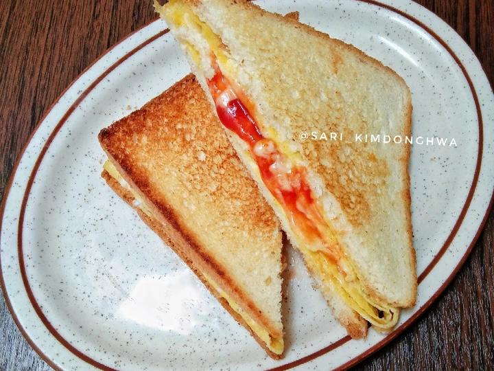 Cara Mudah Membikin Resep Roti Lapis Telur Keju yang Sempurna Anti Ribet, Bikin Ngiler