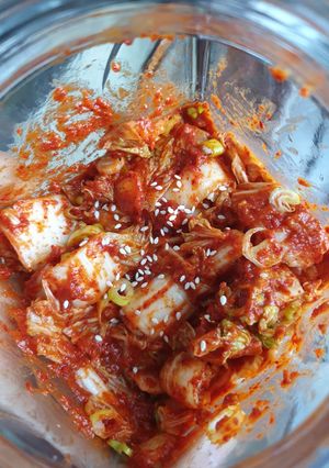 Foto resep 11. Kimchi sawi putih (korean side dish)
