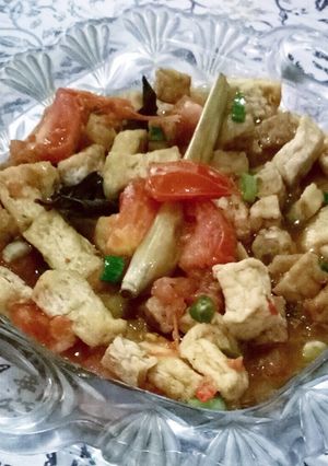 Foto resep Acak-acak Tahu Tempe Tomat #merahputih