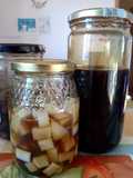 Daikon con miel